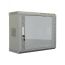 Шкаф настенный 19-дюймовый (19''). 15U. 740х600х250. со стек Hyperline TWS-1525-GP-RAL7035