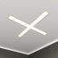 Светильник светодиодный RVE-LBX-KRESCENT-546-VG (Крест 546х546х110мм S80мм 24Вт встраиваемый под шпаклевку 4000K Белый) RVElektro RVE00003534