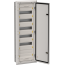 TITAN 5 Корпус металлический ЩРв-72 (1х72) 1005х365х130мм IP31 серый (одна дверь) IEK