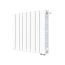 Радиатор биметаллический секционный 350/100/12 нижнее левое подключение белый RAL 9016 Rifar 4RS35.VL-12