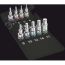 Набор головок торцевых 60 мм со вставкой под внутренний шестигранник 8740 C HF 1 Hex-Plus Zyklop с фиксацией крепежа DR 1/2 9 предметов WERA WE-004201