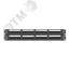 Панель 19'', 2U, 48 портов, Кат.6, RJ45/8P8C, неэкран., черная NIKOMAX/NIKOLAN NMC-RP48UE2-2U-BK