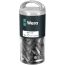 Набор бит 867/1 Z DIY 100 TORX 15 вязкая твердость хвостовик 1/4 C 6.3 TX 15 x 25 мм 100 шт с держателем-еврослот WERA WE-072447