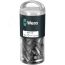Набор бит 867/1 Z DIY 100 TORX 15 вязкая твердость хвостовик 1/4 C 6.3 TX 15 x 25 мм 100 шт с держателем-еврослот WERA WE-072447