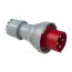 Вилка кабельная 125А/400V/3P+N+E/IP67 PCE 045-6