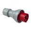 Вилка кабельная 125А/400V/3P+E/IP67 PCE 044-6