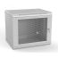 Шкаф настенный 19-дюймовый (19'') 12U650x600х300ммстал дв Hyperline TWL-1230-SD-RAL7035