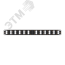 Панель 19'', 1U, 24 угловых порта, Кат.6, RJ45/8P8C, неэкран., черная NIKOMAX/NIKOLAN NMC-RP24UE2-AN-1U-BK