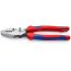 Плоскогубцы электромонтера Linemans Pliers резка - проволока средней твердости 46мм твердая проволока 3мм L=240мм двухкомпонентные рукоятки цвет черны Knipex KN-0902240T