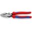 Linemans Pliers плоскогубцы электромонтёра с приспособлением для протяжки кабеля и обжима кабельных наконечников рез: проволока средней твёрдости 46 м Knipex KN-0912240SB