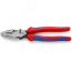 Linemans Pliers плоскогубцы электромонтёра с приспособлением для протяжки кабеля и обжима кабельных наконечников рез: проволока средней твёрдости 46 м Knipex KN-0912240SB