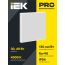 PRO Панель светодиодная ДВО 1202 30Вт 4000К Ra>90 IP54 595х595мм призма IEK