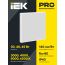 PRO Панель светодиодная ДВО 2001D 30Вт 6500К IP40 588х588мм Грильято микропризма Dali IEK
