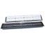 Патч-панель 19' 2U 48 портов RJ45 категория 5e Dual IDC ROHS черный Hyperline 246100