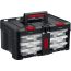 Ящик пластиковый с органайзерами STACKNROLL, 481 х 332 х 233 мм, (19'') Keter 38406