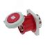 Розетка встраиваемая 125A/400V/3P+E/IP67, фланец 130x130 INPIN CA1457