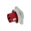 Вилка встраиваемая 125A/400V/3P+E/IP67, фланец 130x130 INPIN CA3583