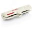 Стриппер для дата-кабелей CAT5 CAT6 CAT7 витая пара UTP/STP 45-10мм 02-4мм L=125мм Knipex KN-1665125SB