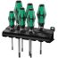 Набор специальных отверток TORX + подставка 6 предметов. 367/6 TORX BO Kraftform Plus WERA WE-138250