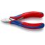 Кусачки боковые для электроники 115 мм Knipex KN-7732115SB