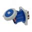 Розетка встраиваемая 125A/230V/1P+N+E/IP67, фланец 130x130 INPIN CA3380