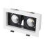 Светильник CL-KARDAN-S180x102-2x9W Day (WH-BK, 38 deg) (ARL, IP20 Металл, 3 года) Arlight 024129