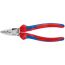 Пресс-клещи для обжима контактных гильз 9 гнезда 025-160мм (AWG 23-5) L=180мм 2-компонентные рукоятки Knipex KN-9772180