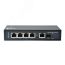 Коммутатор неуправляемый PoE 4 порта 1000 Мб/с RJ45, 1хSFP, 65 Вт Optimus CCTV U1E-4G/1G/1S