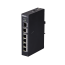 Коммутатор неуправляемый, 4 портов 100 Мб/с RJ45, 2x1000 Мб/c, грозозащита Dahua DH-PFS3106-4T