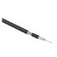 Кабель коаксиальный RG-59 75 Ом жила - 20 AWG 6.0мм PVC черный (бухта 100 м) Hyperline 49116