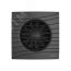 Вентилятор осевой вытяжной с обратным клапаном D125 декоративный DiCiTi SILENT 5C Matt black