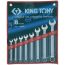 Набор комбинированных ключей, 10-22 мм, 8 предметов King Tony 1208MR