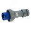 Вилка кабельная 63A/230V/1P+N+E/IP67 INPIN CA1571