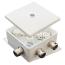 Коробка монтажная огнестойкая КМ-О (2к*60)-IP66-120х120 три ввода ABC Гефест-СПб КМ-О (2к*6,0)-IP66-120х120 ABC