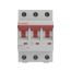 Автоматический выключатель модульный YON max типа MD63H, 10кА, 3 полюса, хар-ка D, 10А