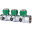 Коллектор регулирующий 1', 3 отвода 1/2' плоское уплотнение STOUT SMB-6849-011203