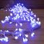 Гирлянда Мишура LED 3 м прозрачный ПВХ, 288 диодов, синий Neon-Night 303-603