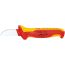 Нож для кабеля VDE 1000V L-190 мм диэлектрический 2-компонентная рукоятка Knipex KN-9852