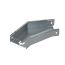 Угол горизонтальный 45 гр. 50х100 мм ПЛЮС INOX304 КМ-профиль PL5569