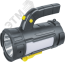 Фонарь светодиодный NPT-SP30-ACCU прожектор кемпинг 1LED 10Вт+2x18LED 3Вт li-ion 6Ач Navigator Group 93811