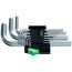 Набор Г-образных ключей 950/9 SM N хромированных 1.5 - 10 мм 9 предметов WERA WE-021406