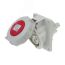 Розетка встраиваемая наклонная контейнерная 32A/400V/3P+E/IP67/3h, никель. конт. INPIN CA2223