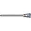 Головка торцевая 8767 B HF TORX Zyklop со вставкой DR 3/8 с функцией фиксации крепежа TX 27 x 107 мм WERA WE-003065