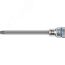 Головка торцевая 8767 B HF TORX Zyklop со вставкой DR 3/8 с функцией фиксации крепежа TX 27 x 107 мм WERA WE-003065