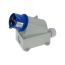 Вилка настенная 32A/230V/1P+N+E/IP44 INPIN CA344
