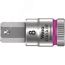 Головка торцевая 8740 A Hex-Plus HF Zyklop со вставкой под внутренний шестигранник DR 1/4 с фиксацией крепежа 1/8 x 28 мм WERA WE-003383
