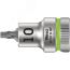 Головка торцевая 8767 B HF TORX Zyklop со вставкой DR 3/8 с функцией фиксации крепежа TX 10 x 35 мм WERA WE-003059