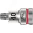 Головка торцевая 8767 B HF TORX Zyklop со вставкой DR 3/8 с функцией фиксации крепежа TX 40 x 35 мм WERA WE-003068