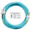 Шнур оптический duplex 25м LC-SC 50/125 мм OM3 LSZH Cabeus FOP-50-LC-SC-25m