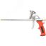 Пистолет для монтажной пены, алюминиевый корпус, прорезиненная ручка КУРС 14266